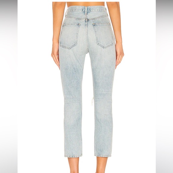 AGOLDE Riley High Rise Straight Crop in Shatter Size 26 - Picture 2 of 5